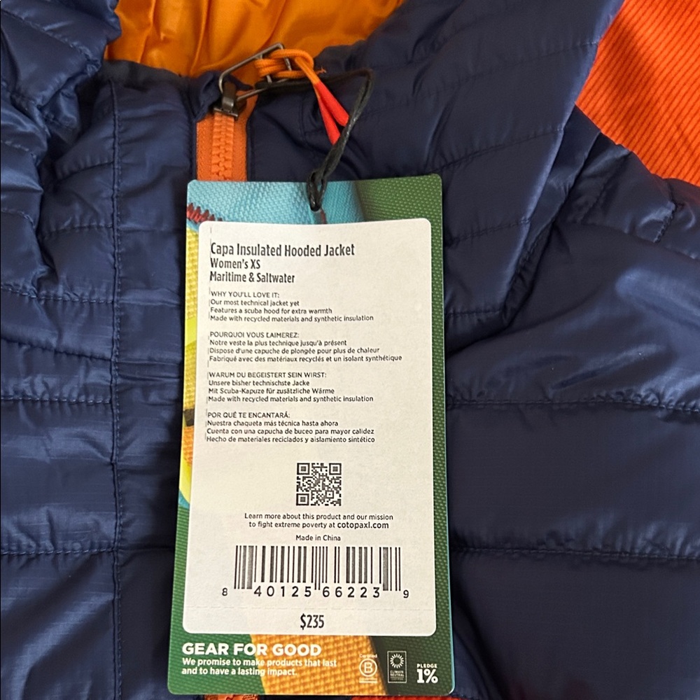 Cotopaxi Maritime & Saltwater Puffer Jacket